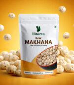 Raw Makhana | Plain Fox Nuts Healthy Snack | Hitarva