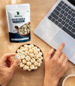 Salt & Pepper Makhana | Roasted Fox Nuts Healthy Snack | Hitarva - Image 2